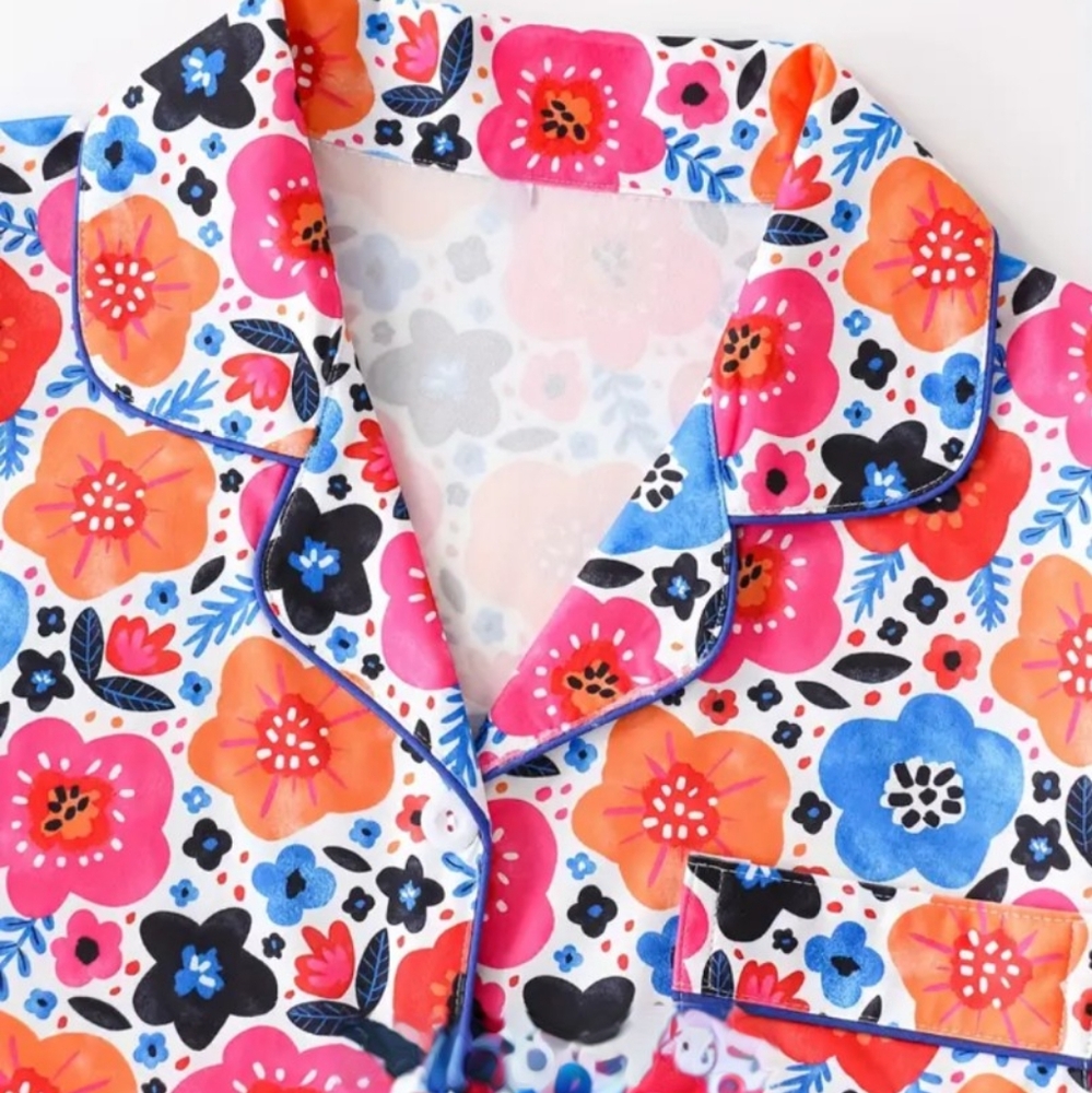 Floral Women's Pajamas - Multicolor (NWT) - Picture 3 of 7